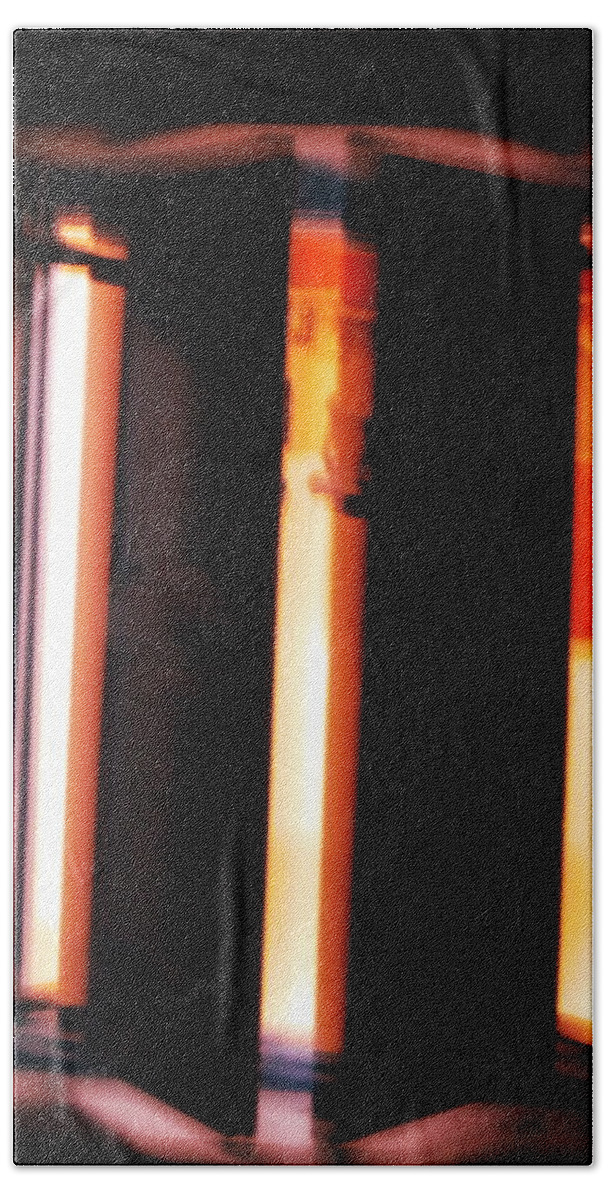 Coletteguggenheim Beach Towel featuring the photograph Light Reflections by Colette V Hera Guggenheim