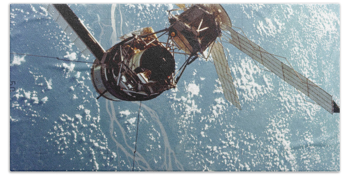 Skylab 3 Beach Towel featuring the photograph Skylab by Nasa