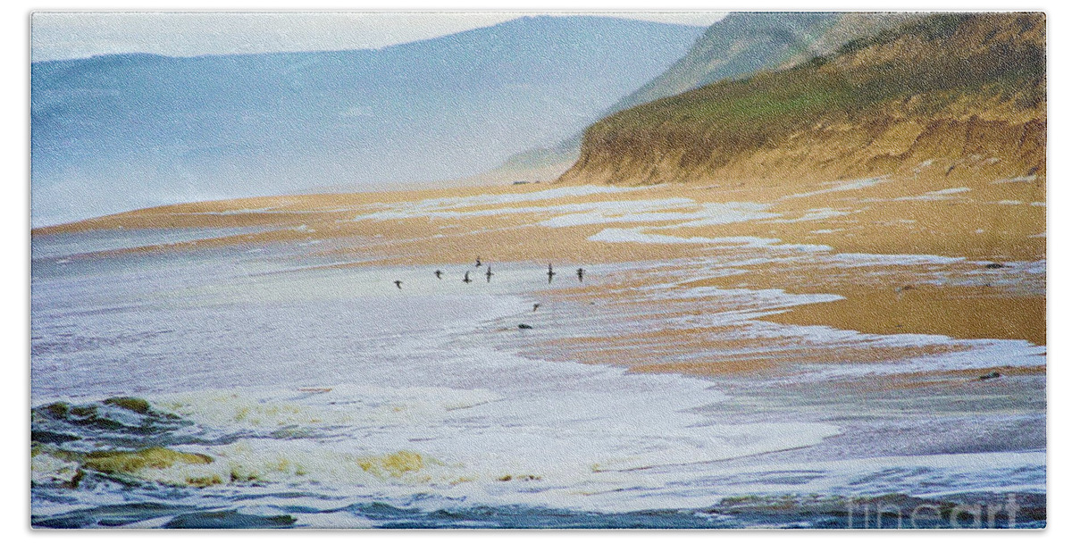 Powlet River Beach Sheet featuring the photograph Stormy Morning 3 by Blair Stuart