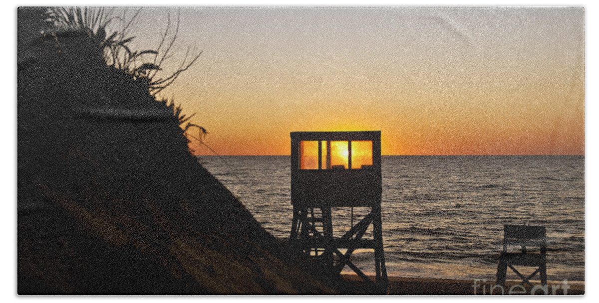 Beach Beach Towel featuring the photograph Sunrise at Nauset Beach by John Greim