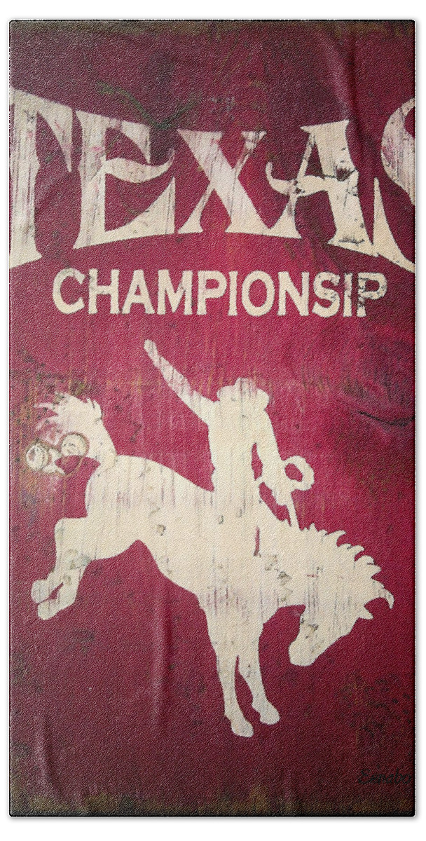  Beach Towel featuring the photograph Texas Championsip by Eena Bo