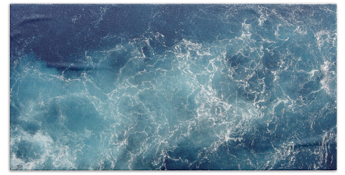 Pattern Beach Towel featuring the photograph Water pattern by Dejan Jovanovic