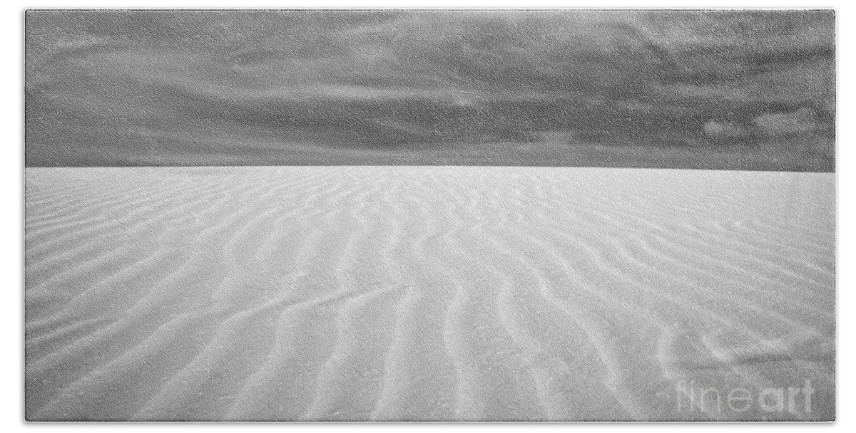 White Sand Beach Sheet featuring the photograph What's next  by Olivier Steiner