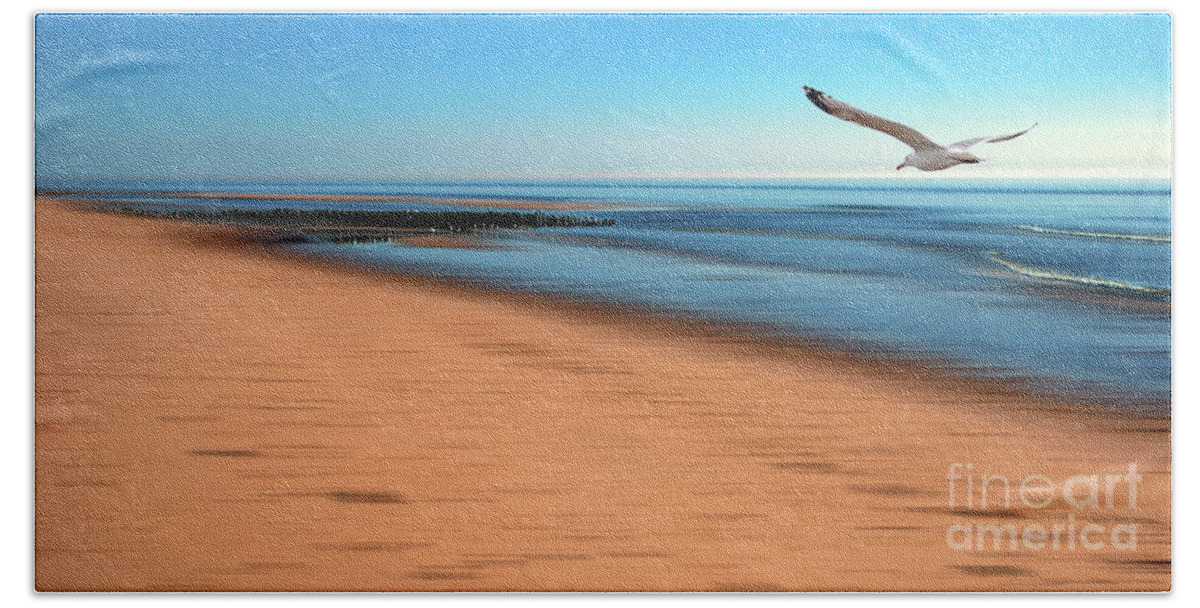 Beach Beach Towel featuring the photograph Desire Light #1 by Hannes Cmarits