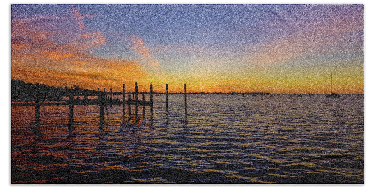 Florida Beach Towel featuring the photograph Florida Keys Sunset #1 by Raul Rodriguez