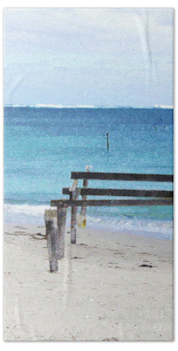 Hamelin Bay Beach Towel featuring the photograph Hamelin Bay I #1 by Cassandra Buckley