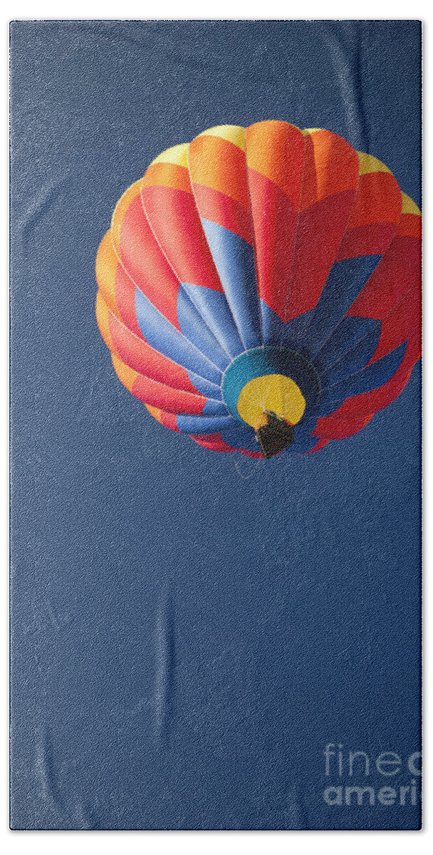 Adventure Beach Towel featuring the photograph Hot Air Balloon #1 by Bryan Mullennix