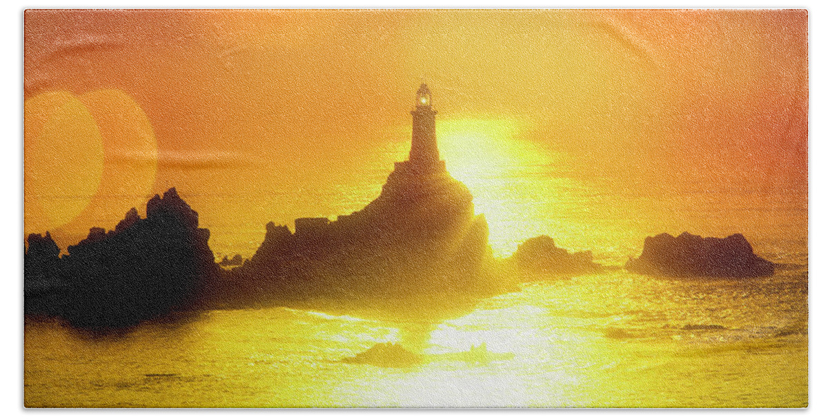 Nag850984m Beach Towel featuring the photograph Light Fantastique #3 by Edmund Nagele FRPS