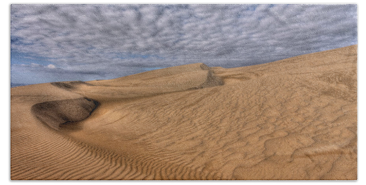Sand Beach Sheet featuring the photograph Magic of the Dunes #1 by Beth Sargent