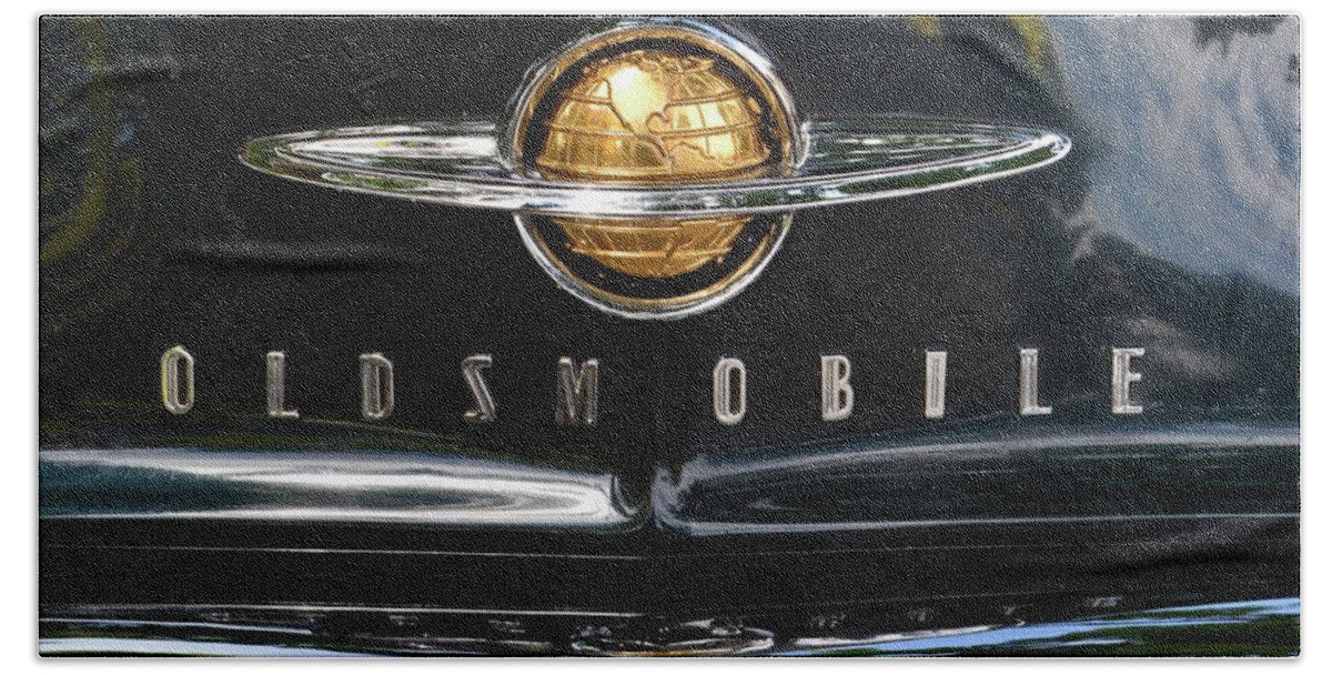  Beach Towel featuring the photograph Oldsmobile #1 by Dean Ferreira