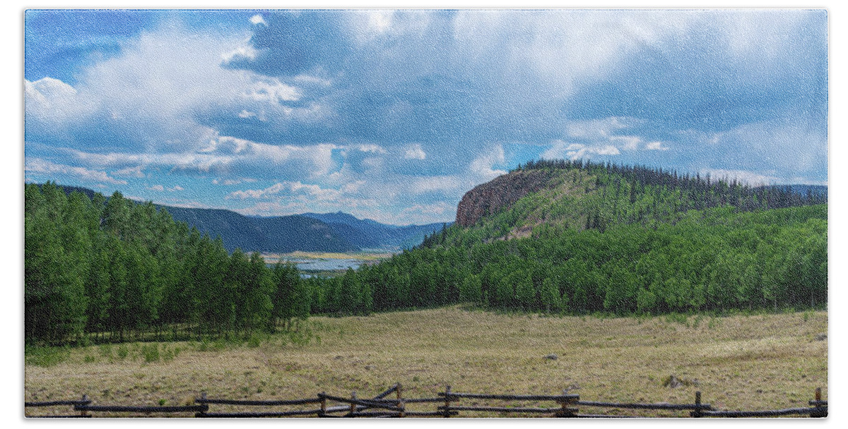 Rio Grande Beach Towel featuring the photograph Rio Grande Headwaters #3 #1 by Adam Reinhart