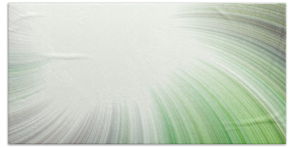 Blurred Beach Sheet featuring the digital art Spiral #1 by Michal Boubin