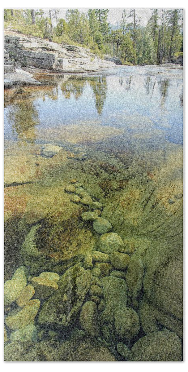 Sekani Beach Sheet featuring the photograph Stream Dreams #1 by Sean Sarsfield