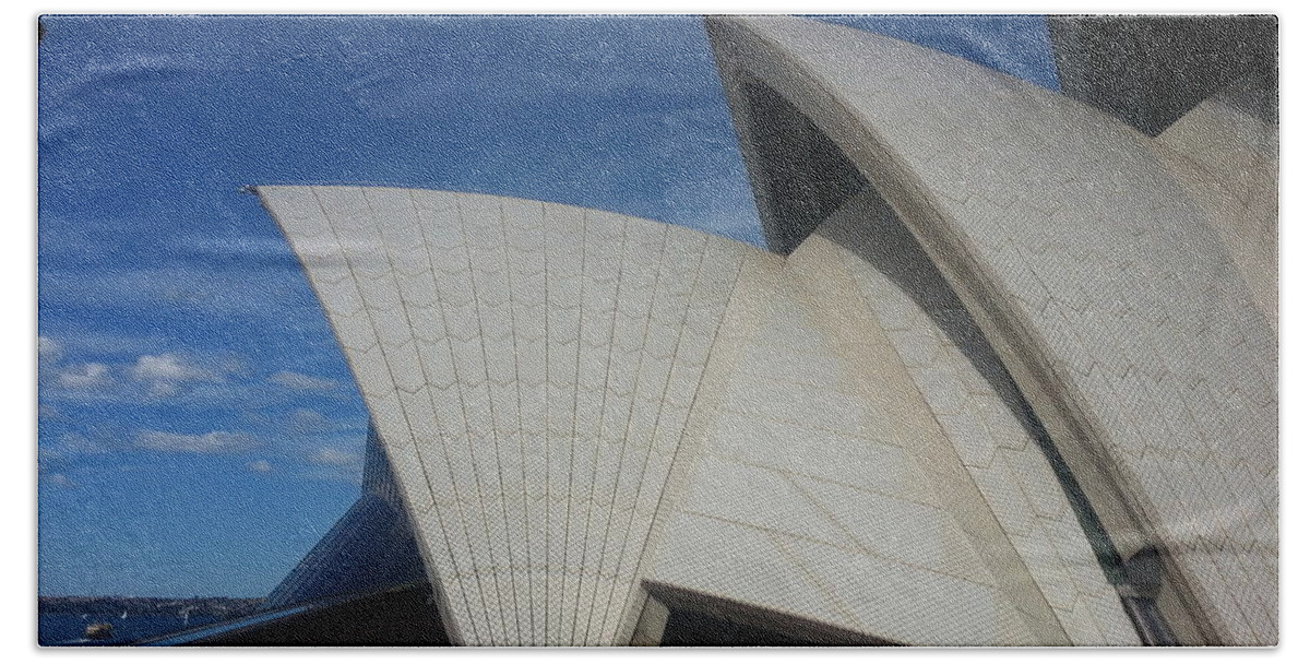 Sydney Opera House Beach Towel featuring the photograph Sydney Opera House #1 by Bev Conover
