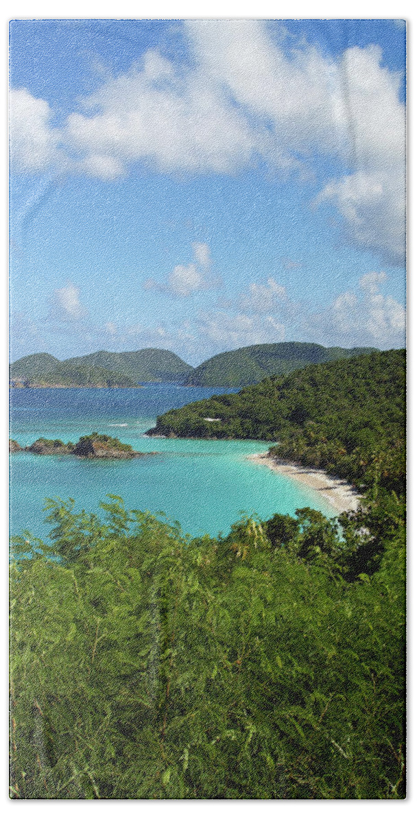 Trunk Bay Beach Towel featuring the photograph Trunk Bay 2 by Pauline Walsh Jacobson