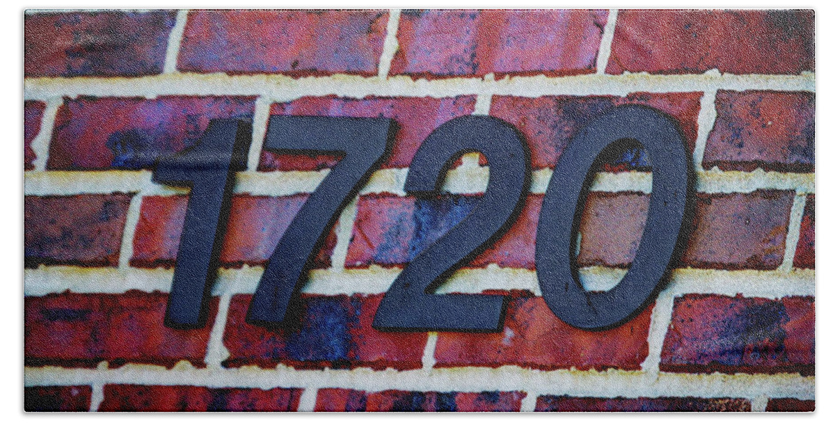 Address Beach Sheet featuring the photograph 1720 Address by Jeff Kurtz