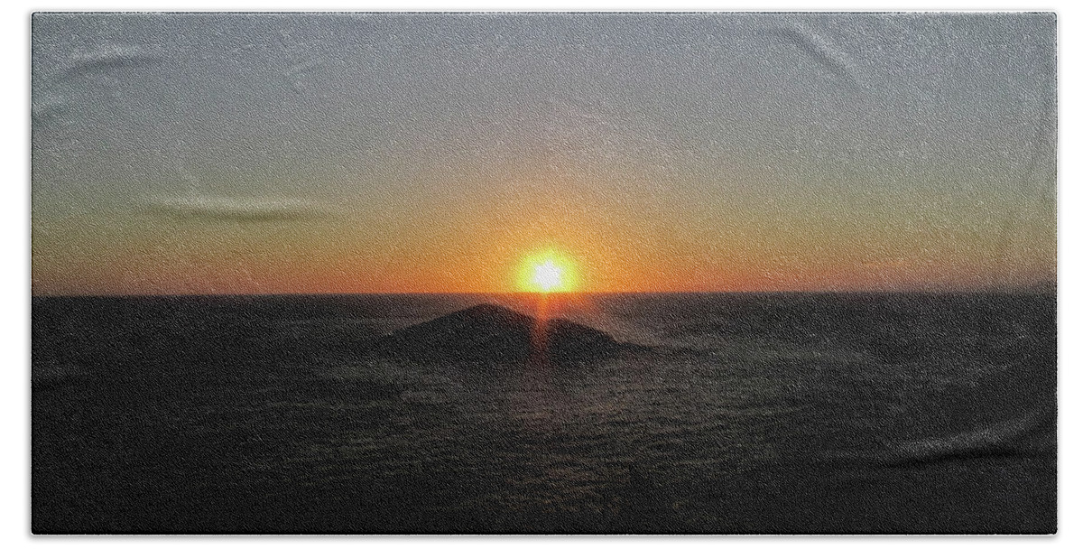 Sunset Beach Sheet featuring the photograph Sunset #18 by Cesar Vieira