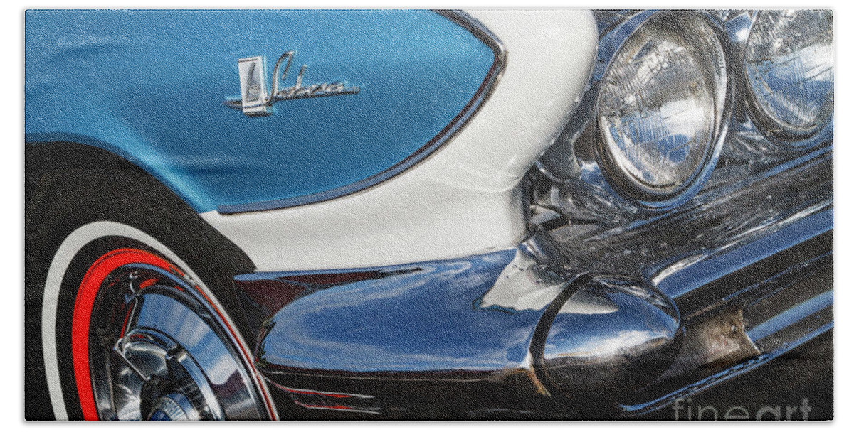 1961 Beach Towel featuring the photograph 1961 Buick Le Sabre by Dennis Hedberg
