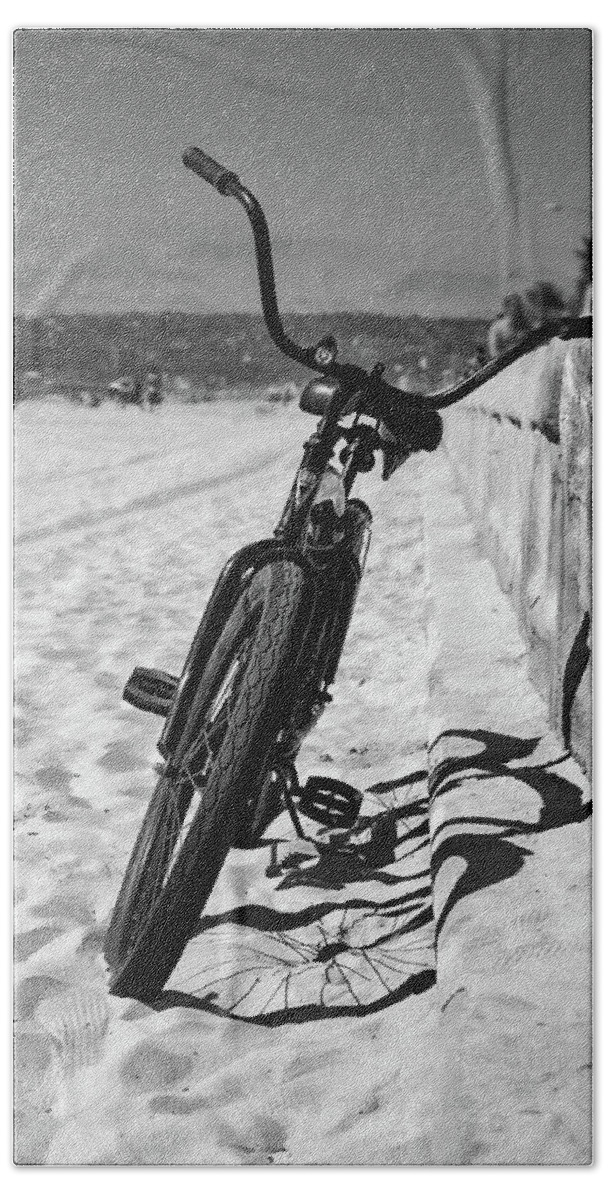 Beach Beach Towel featuring the photograph Fat Tire #1 by Peter Tellone