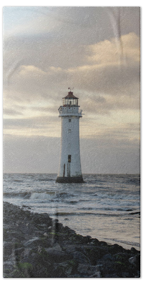 Beach Beach Towel featuring the photograph Fort Perch Lighthouse #2 by Spikey Mouse Photography