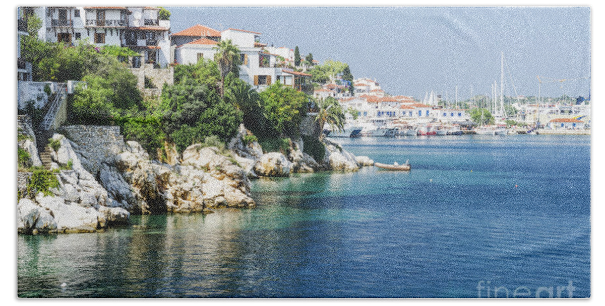 Skiathos Beach Towel featuring the photograph Skiathos Island, Greece #3 by Jelena Jovanovic