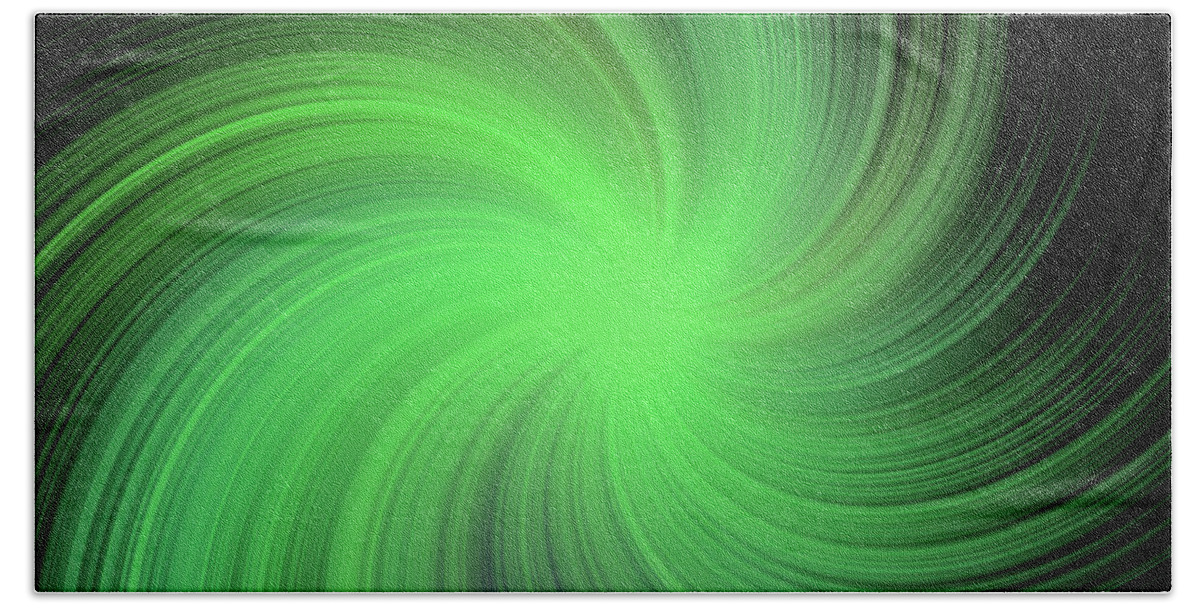 Turbulence Beach Towel featuring the photograph Spiral #2 by Michal Boubin