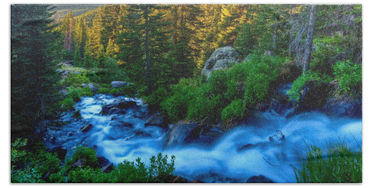 Waterfall Beach Towel featuring the photograph Waterfall #35 by Jackie Russo