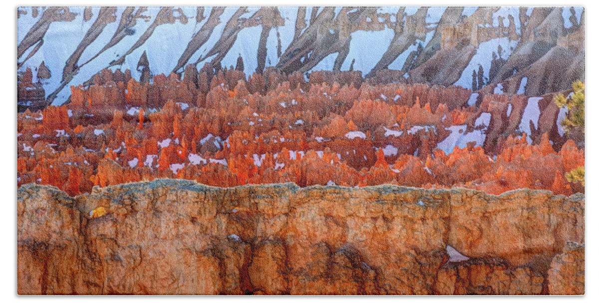 Bryce Canyon Beach Towel featuring the photograph Bryce Canyon #4 by Dan McCool