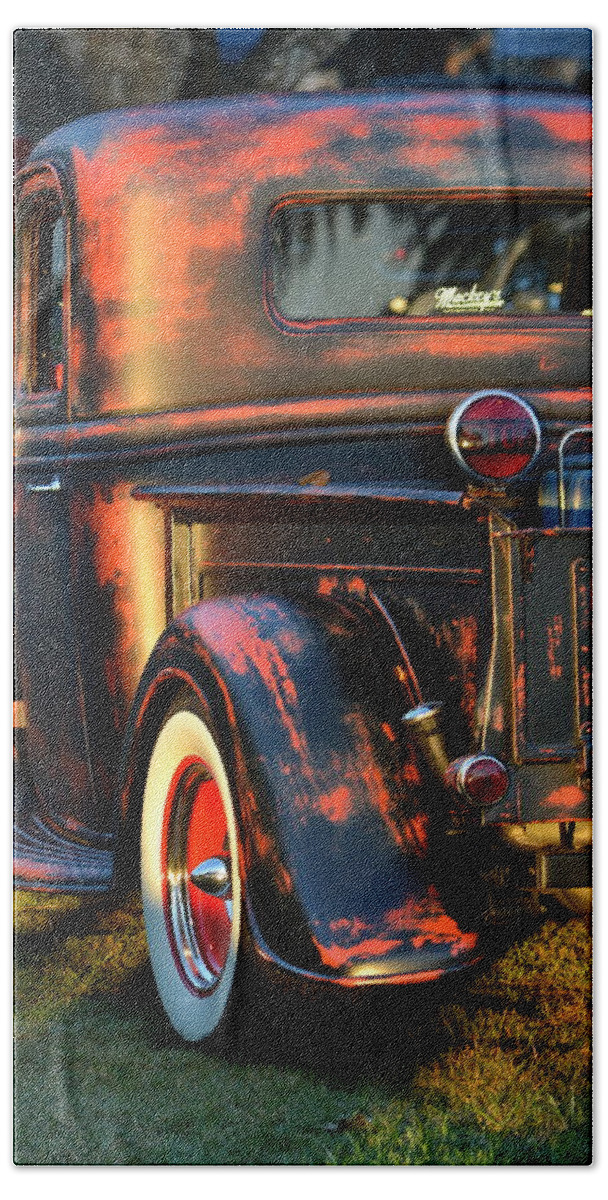  Beach Towel featuring the photograph Classic Ford Pickup by Dean Ferreira