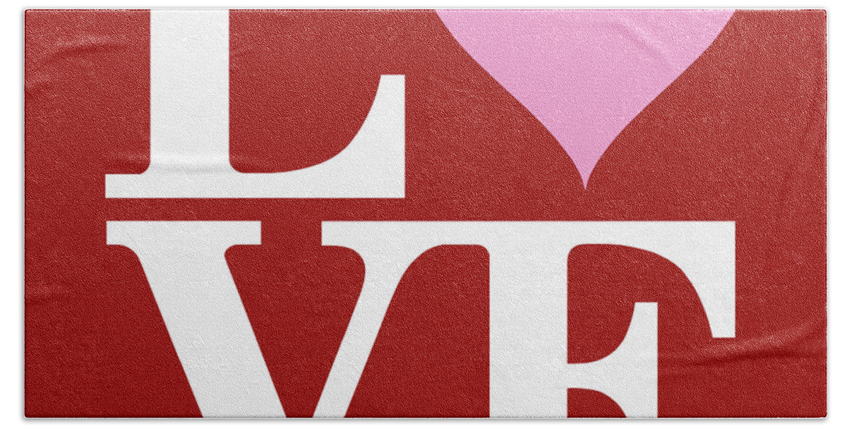 Love Beach Towel featuring the digital art Love Heart Sign #58 by Gregory Murray