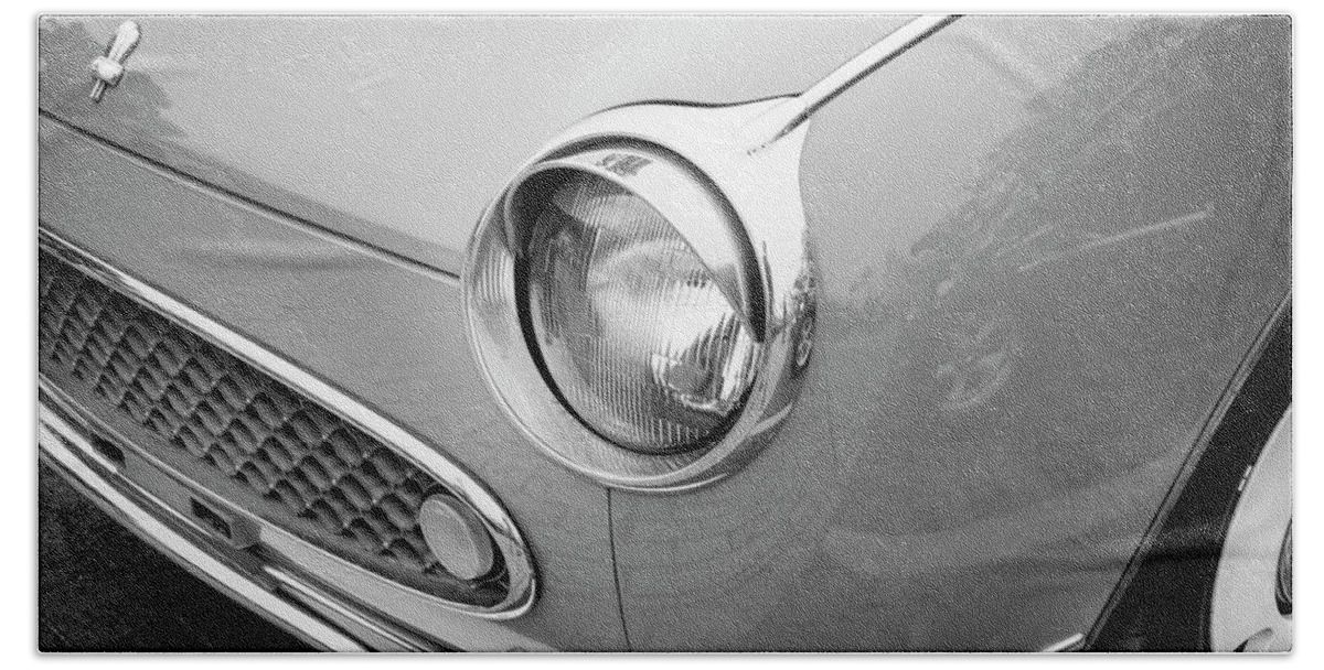 1991 Nissan Figaro Beach Sheet featuring the photograph 1991 Nissan Figaro #7 by Rich Franco