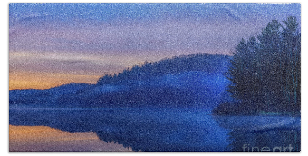 Lake Beach Towel featuring the photograph Winter Dawn #13 by Thomas R Fletcher
