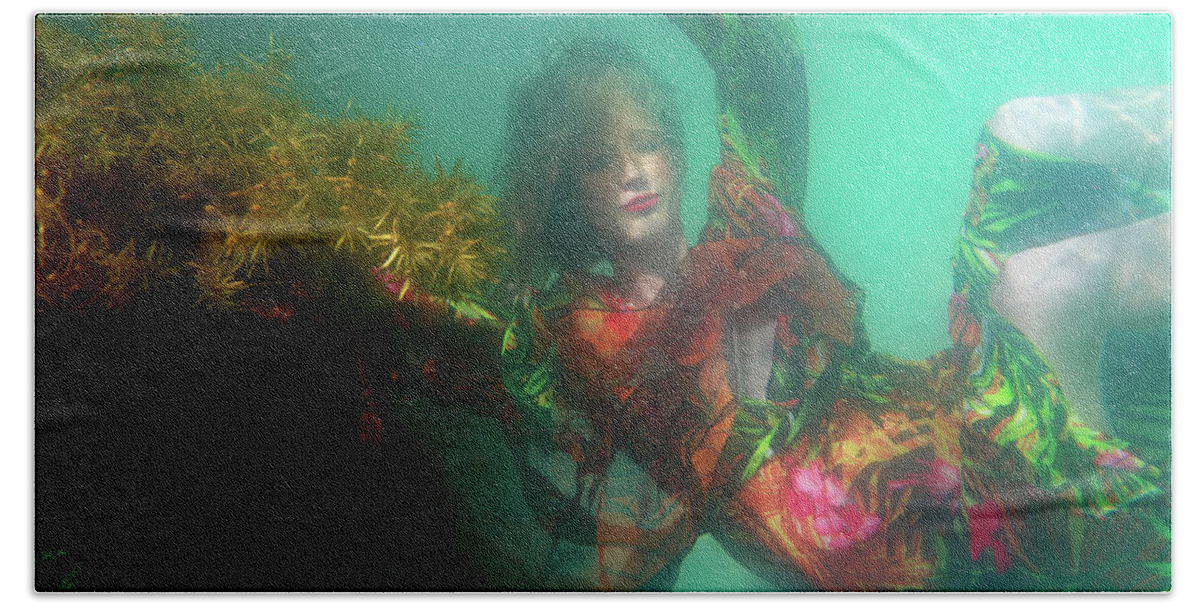 Underwater Beach Towel featuring the photograph Ocean Dress Code Various Magazines USA #9 by Australian Photographer