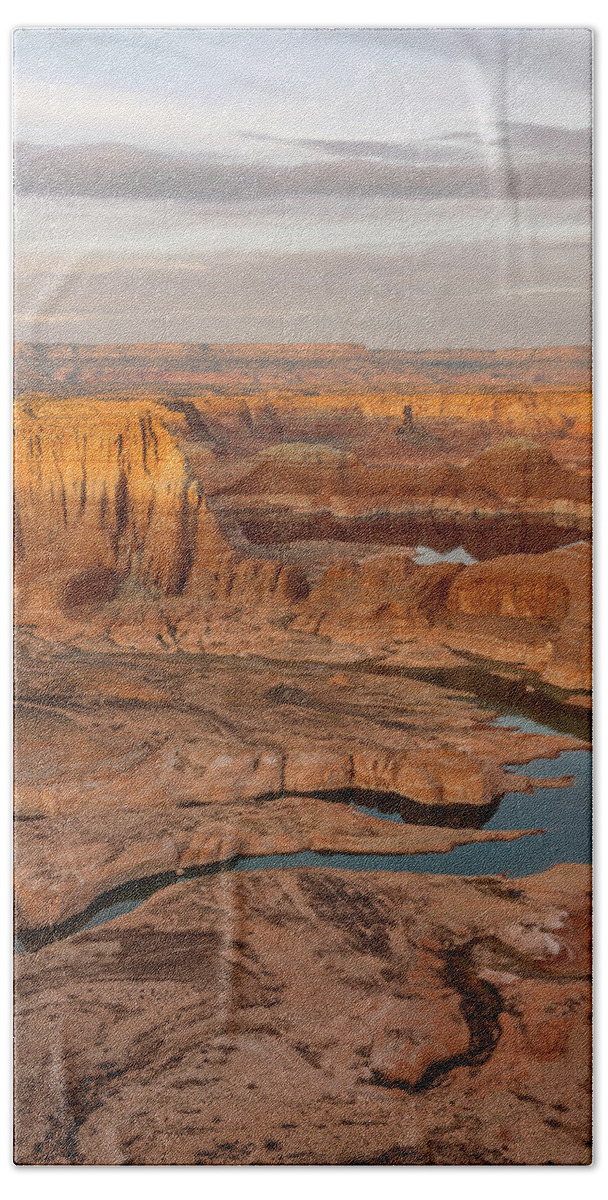 Alstrom Point Beach Towel featuring the photograph A Slice of Alstrom by Dustin LeFevre