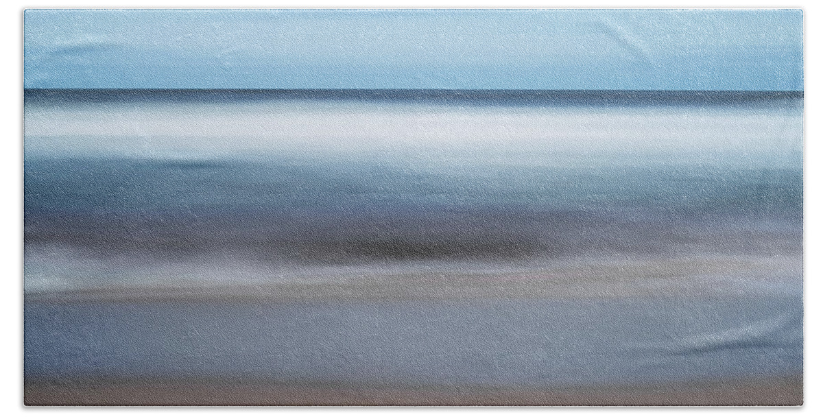 Sea Beach Towel featuring the photograph Abstract seashore by John Paul Cullen