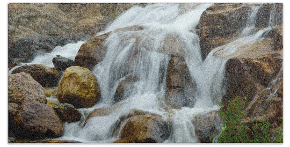 Alluvial Fan Beach Towel featuring the photograph Alluvial Fan 2 by Dimitry Papkov