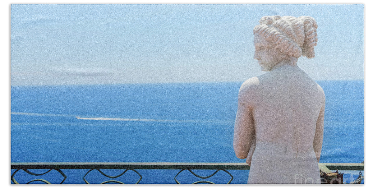 Amalfi Beach Towel featuring the photograph Amalfitana by Anastasy Yarmolovich