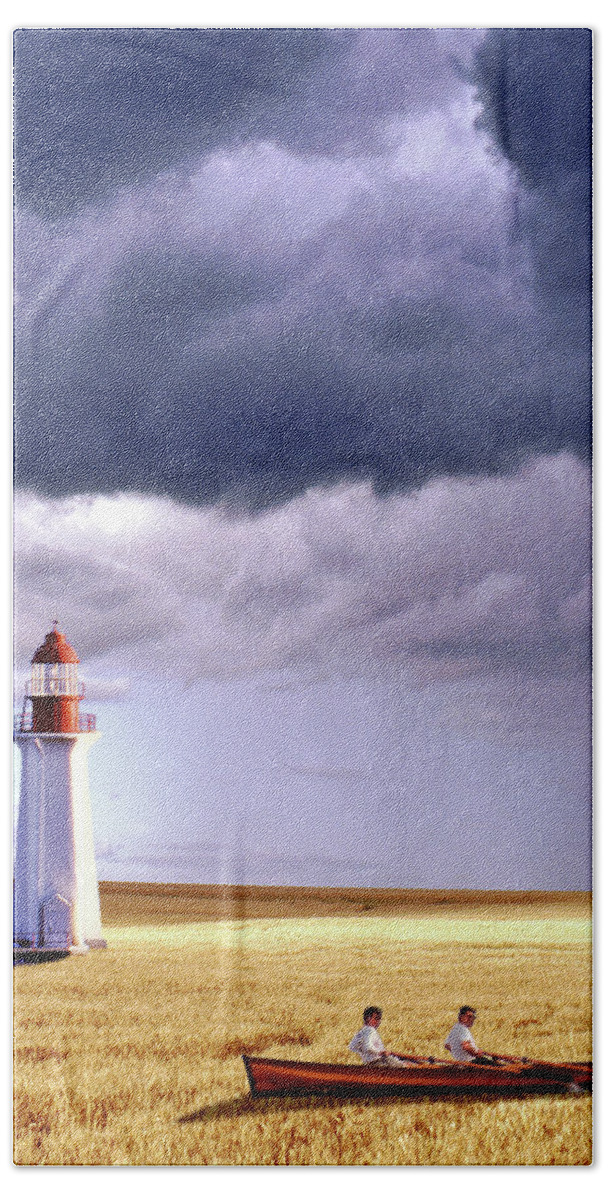 Kansas Beach Sheet featuring the photograph Amber Waves of Grain by Christopher McKenzie