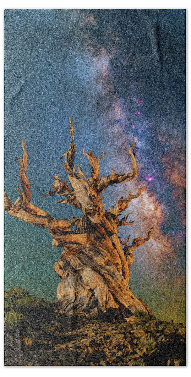 Astronomy Beach Towel featuring the photograph Ancient Beauty by Ralf Rohner