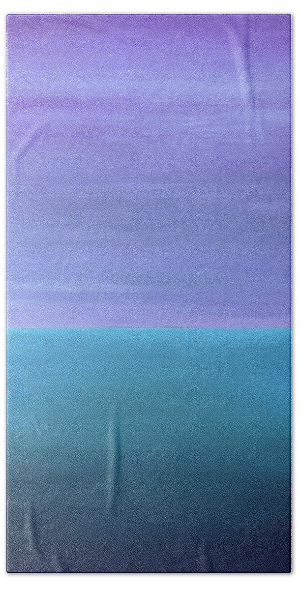 Anxiety Beach Towel featuring the painting Anxiety No More by Linda Bailey