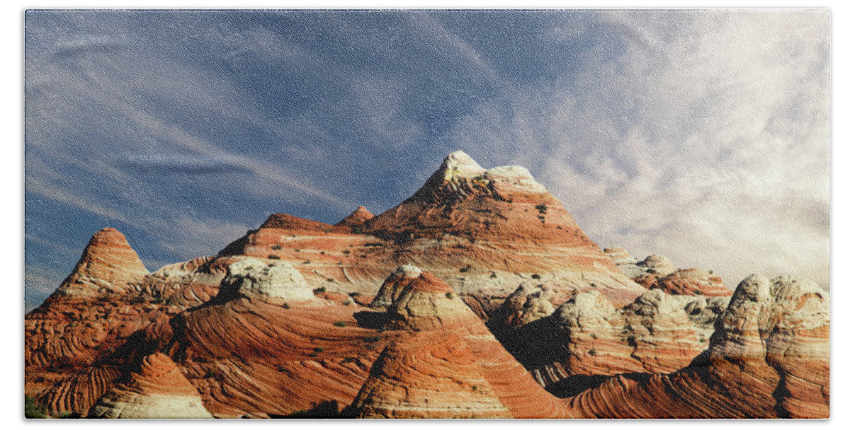 Beauty Beach Sheet featuring the photograph Arizona North Coyote Buttes by Bob Christopher