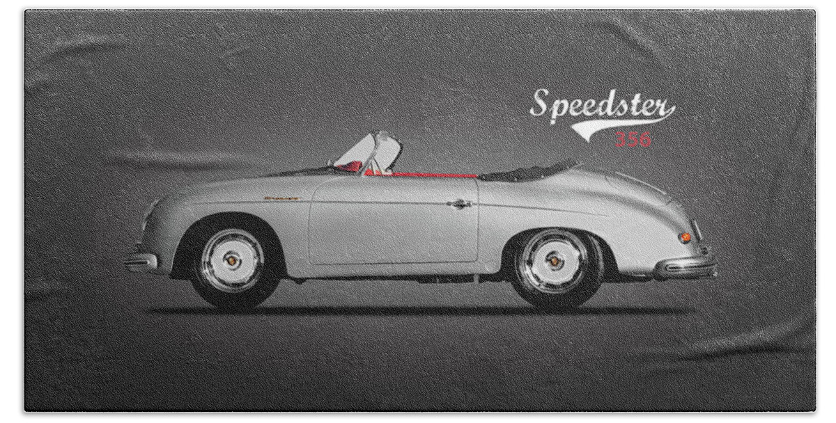 Porsche 356 Beach Towel featuring the photograph The 356A Speedster by Mark Rogan