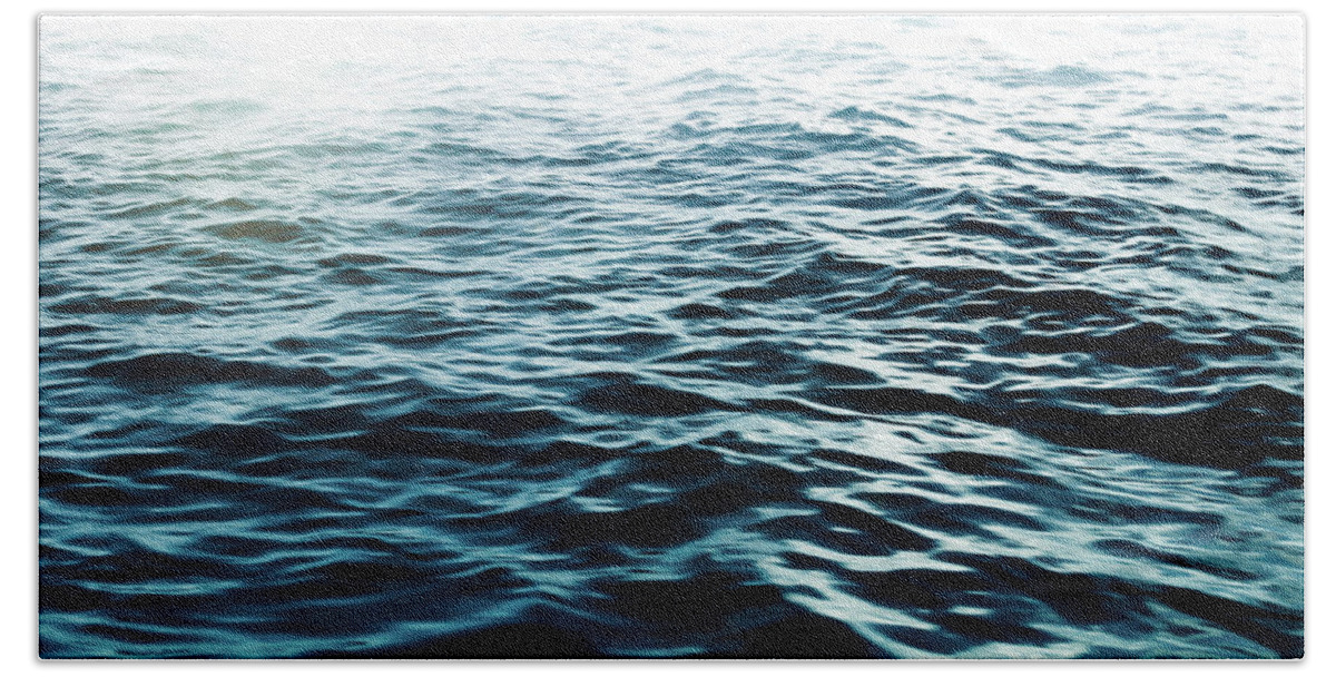 Water Beach Sheet featuring the photograph Blue Sea by Nicklas Gustafsson
