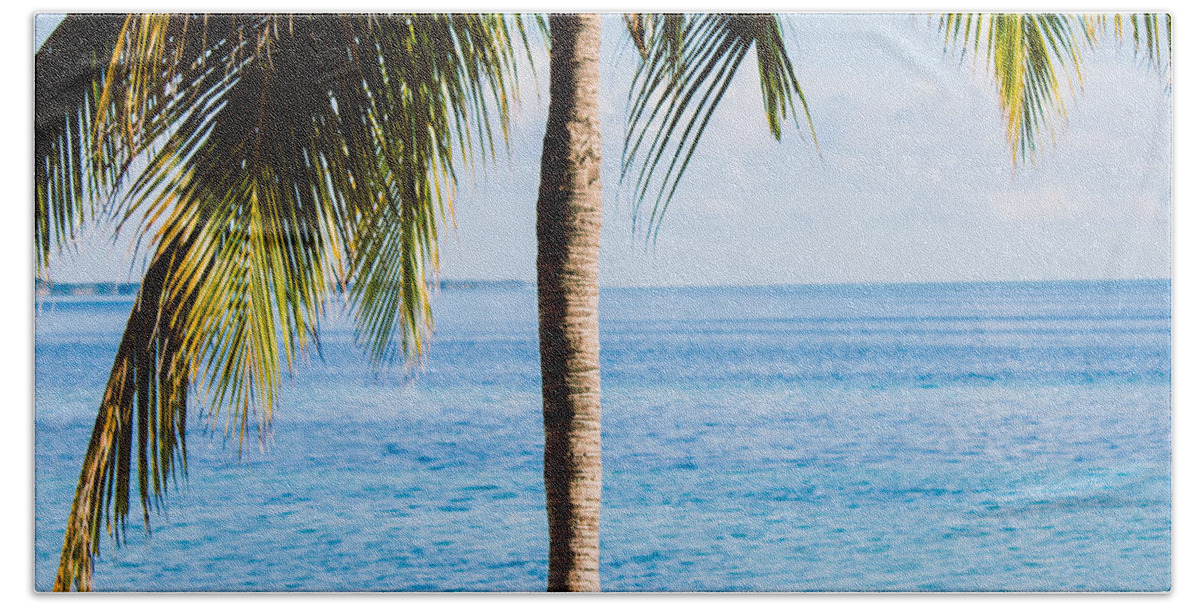 Bahamas Beach Sheet featuring the photograph Bahama Vibes by Parker Cunningham