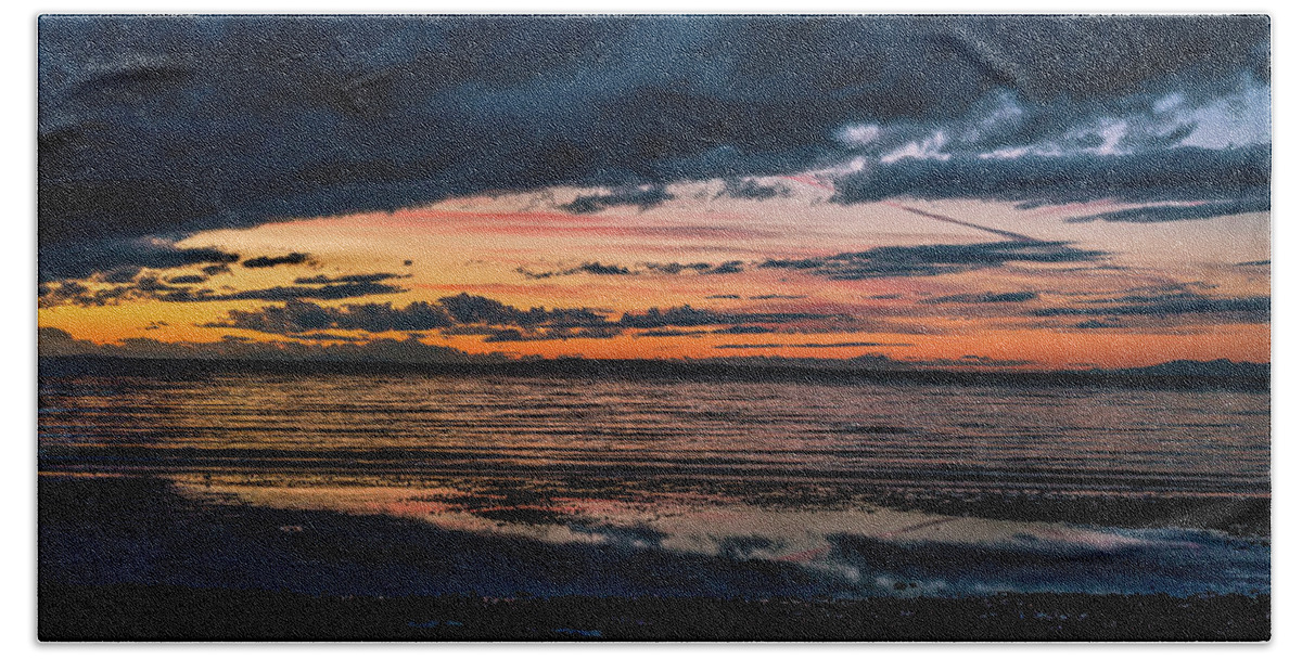 Sunset Beach Towel featuring the photograph Birch Bay Beauty II by Mark Joseph