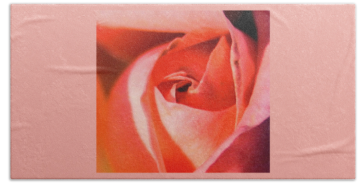 Rose Beach Sheet featuring the photograph Blurred Rose by Jeff Kurtz