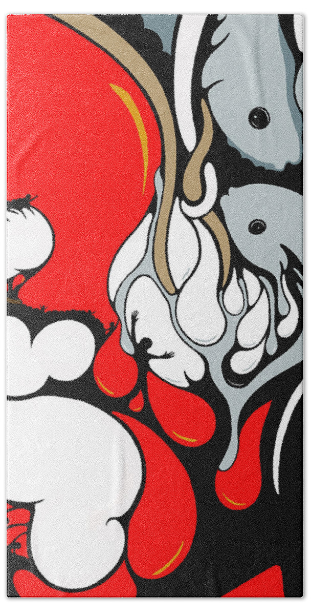 Female Beach Towel featuring the digital art Boiling Point by Craig Tilley