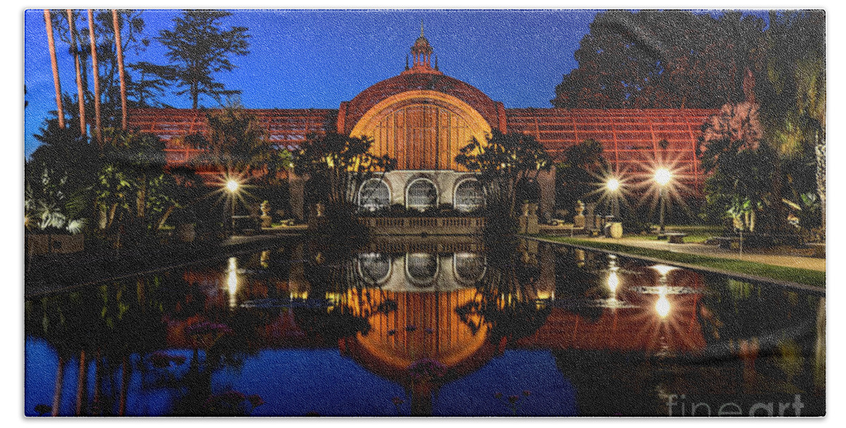San Diego Beach Sheet featuring the photograph Botanical Gardens At Balboa by Ken Johnson