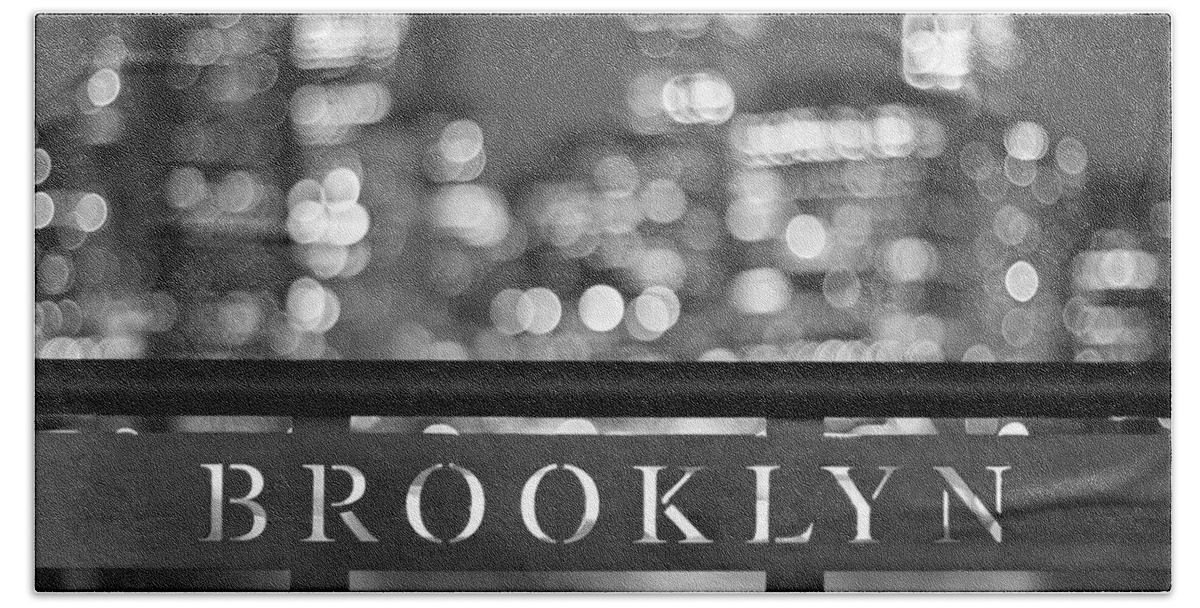 Brooklyn Beach Sheet featuring the photograph Brooklyn by Evelina Kremsdorf