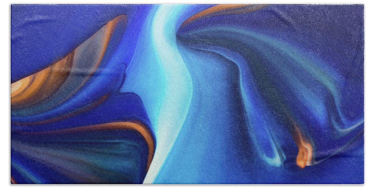 Abstract Beach Towel featuring the photograph By the Way by Patti Schulze